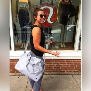 lululemon athletica Gray Travel Bag